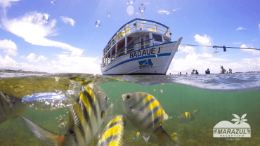 PASSEIO DE BARCO NAS PISCINAS NATURAIS DE PIRANGI